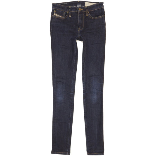 Diesel Skinzee Women Blue Skinny Slim Stretch Jeans W27 L30