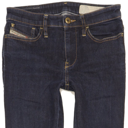 Diesel Skinzee Women Blue Skinny Slim Stretch Jeans W27 L30