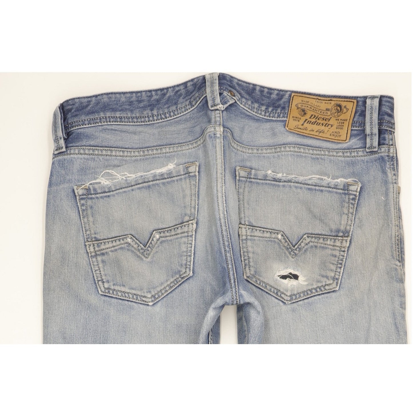 Diesel Larkee Men Blue Straight Regular Jeans W33 L32