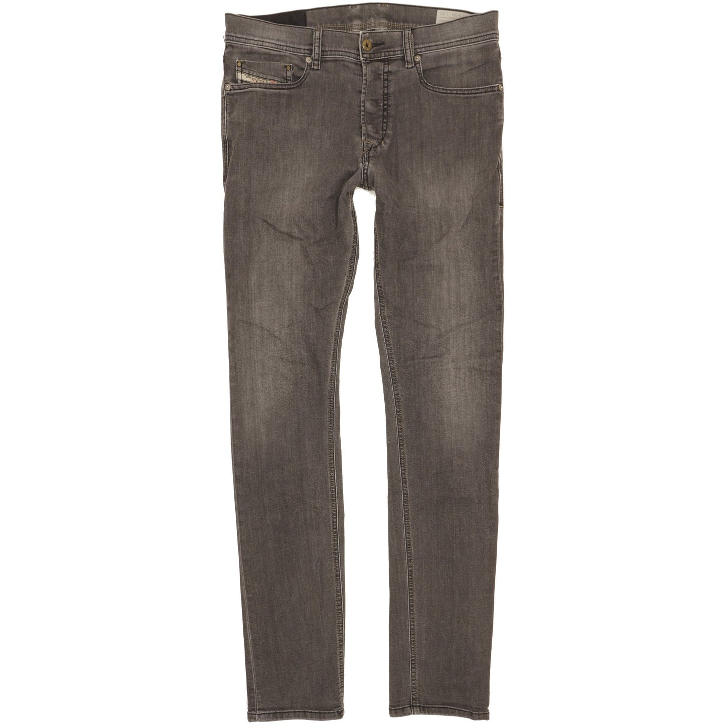 Diesel Tepphar Men Grey Tapered Slim Stretch Jeans W29 L32