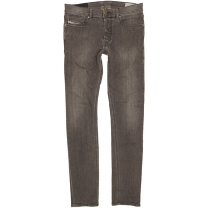 Diesel Tepphar Men Grey Tapered Slim Stretch Jeans W29 L32