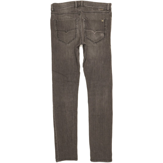 Diesel Tepphar Men Grey Tapered Slim Stretch Jeans W29 L32