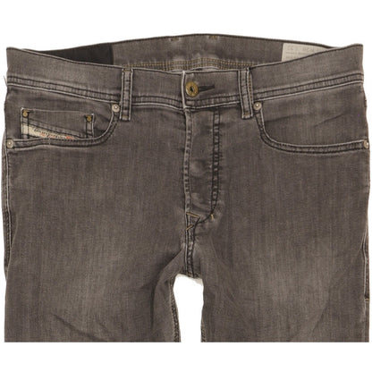 Diesel Tepphar Men Grey Tapered Slim Stretch Jeans W29 L32