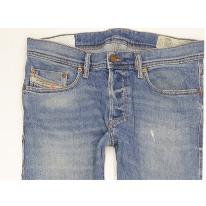 Diesel Tepphar Men Blue Tapered Slim Stretch Jeans W31 L32