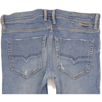 Diesel Tepphar Men Blue Tapered Slim Stretch Jeans W31 L32