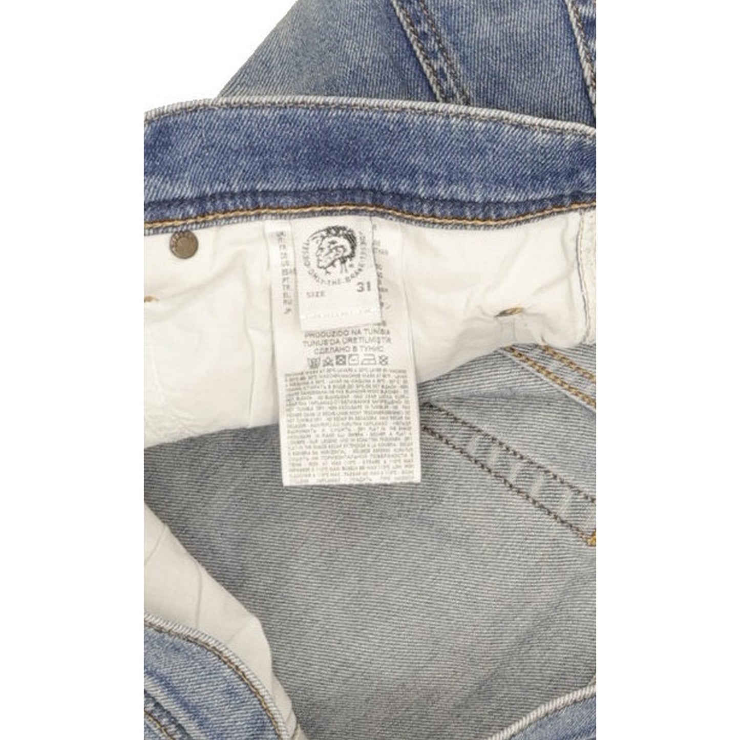 Diesel Tepphar Men Blue Tapered Slim Stretch Jeans W31 L32