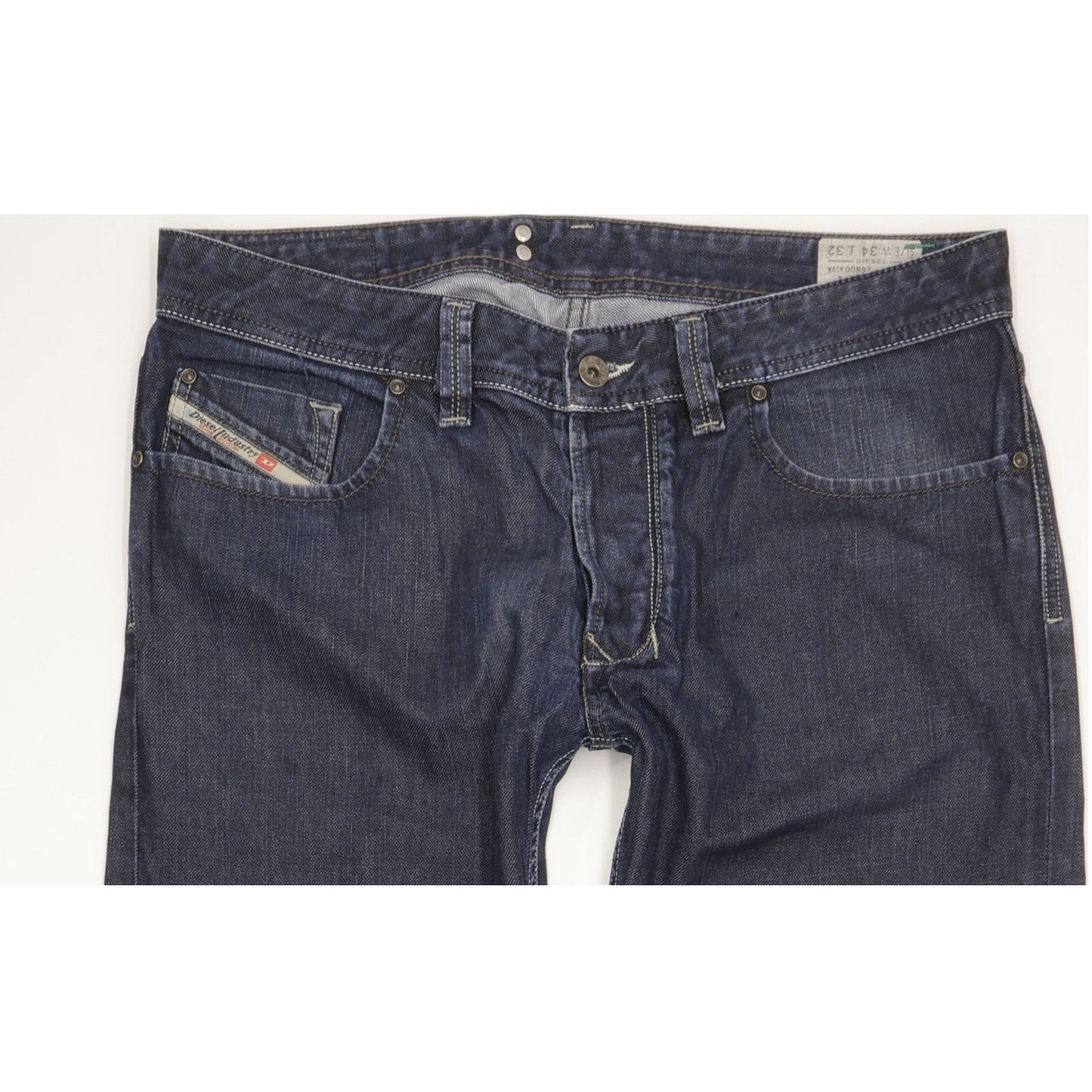 Diesel Larkee Men Blue Straight Regular Jeans W34 L32