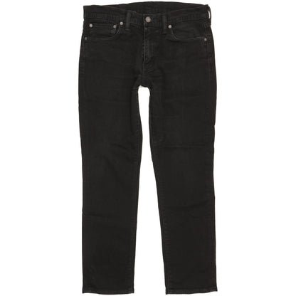 Levi's 511 Men Black Straight Slim Stretch Jeans W33 L29