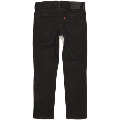 Levi's 511 Men Black Straight Slim Stretch Jeans W33 L29
