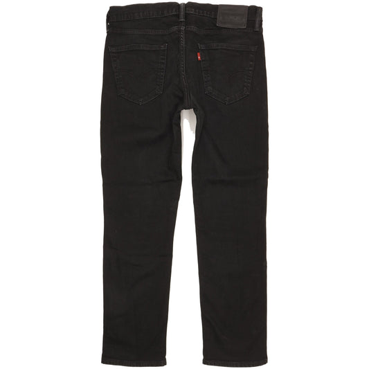 Levi's 511 Men Black Straight Slim Stretch Jeans W33 L29