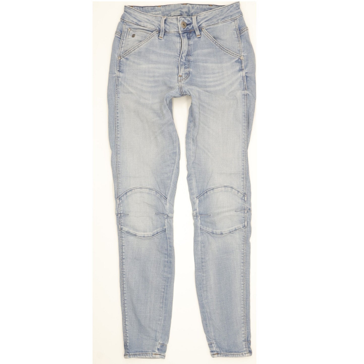 G-Star 5622 Women Blue Skinny Slim Stretch Jeans W26 L29