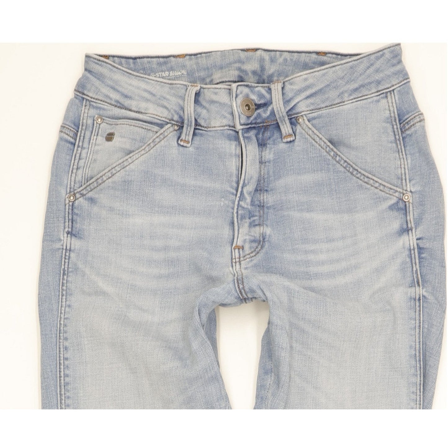 G-Star 5622 Women Blue Skinny Slim Stretch Jeans W26 L29