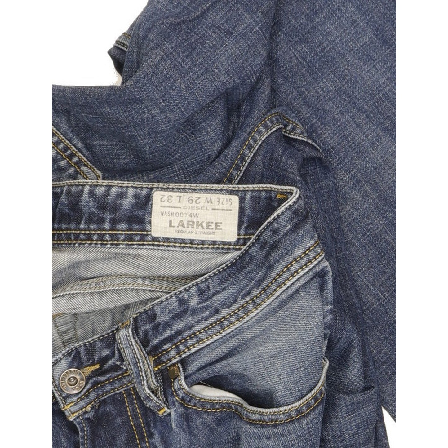 Diesel Larkee Men Blue Straight Regular Jeans W29 L32