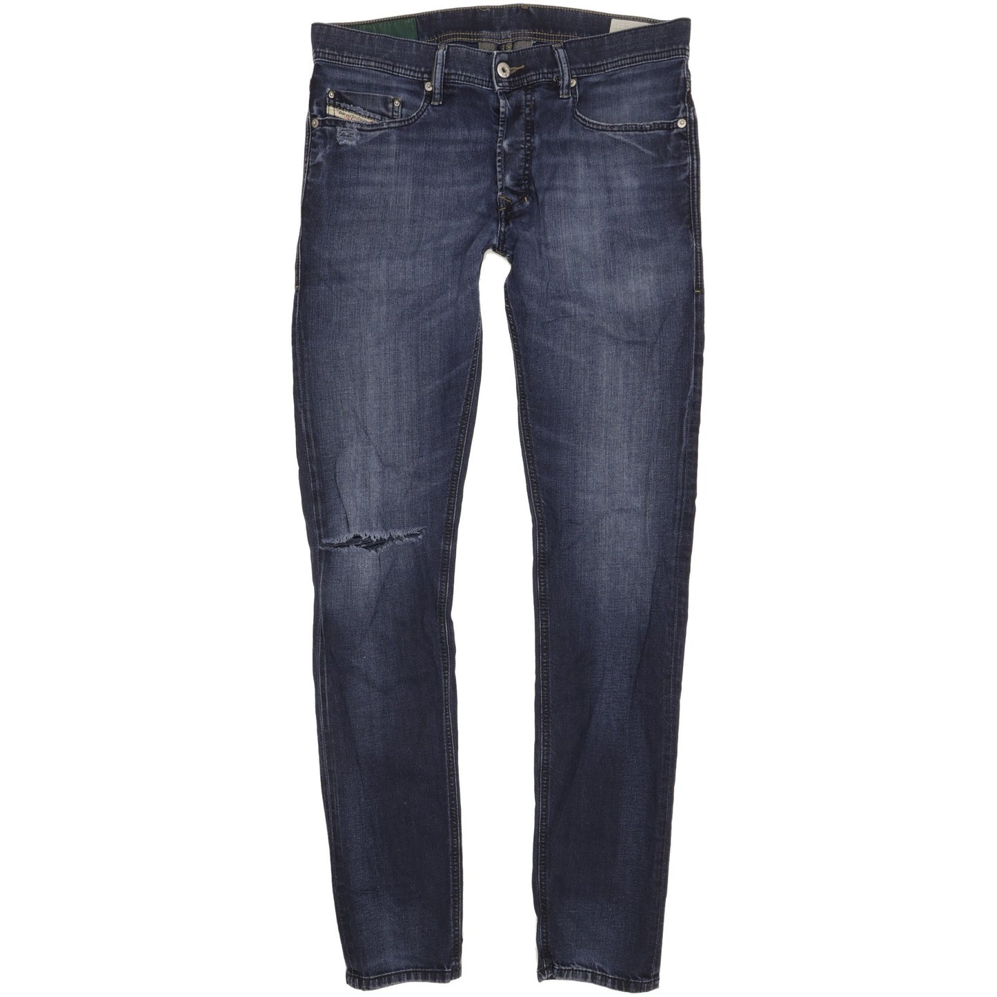 Diesel Tepphar Men Blue Tapered Slim Stretch Jeans W31 L34