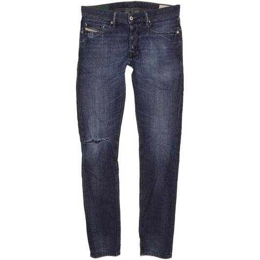 Diesel Tepphar Men Blue Tapered Slim Stretch Jeans W31 L34