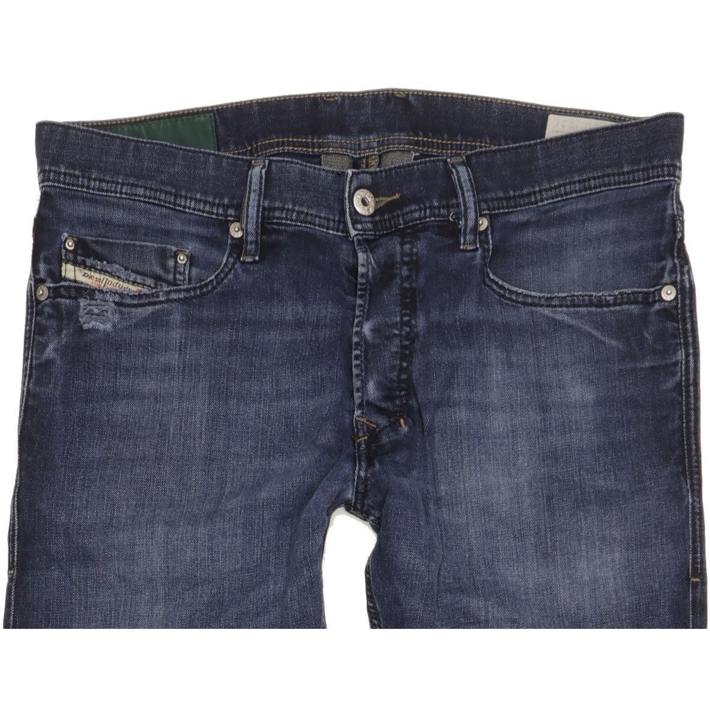 Diesel Tepphar Men Blue Tapered Slim Stretch Jeans W31 L34
