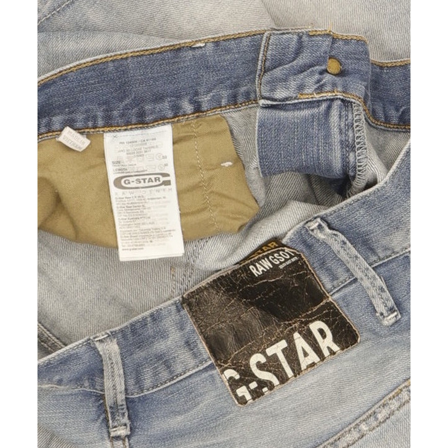 G-Star Arc 3D Men Blue Tapered Loose Jeans W32 L32