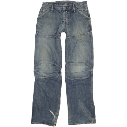 G-Star Elwood Men Blue Straight Regular Jeans W34 L35