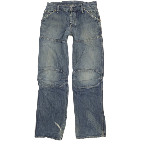 G-Star Elwood Men Blue Straight Regular Jeans W34 L35