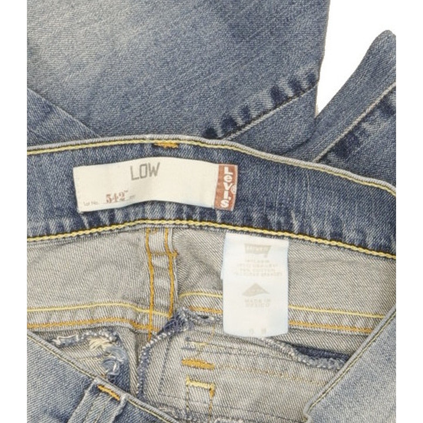 Levi's 542 Women Blue Straight Slim Stretch Jeans W28 L28