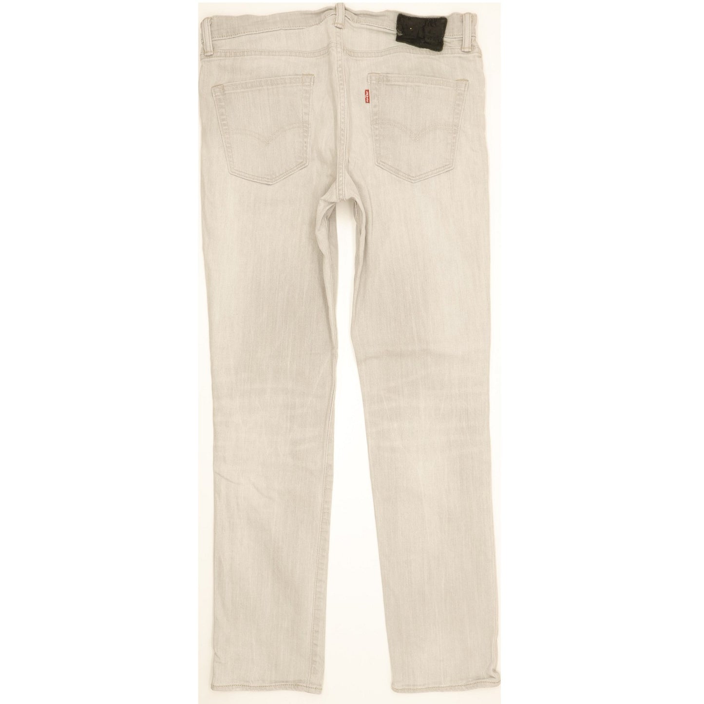 Levi's Men Grey Straight Slim Stretch Jeans W32 L31