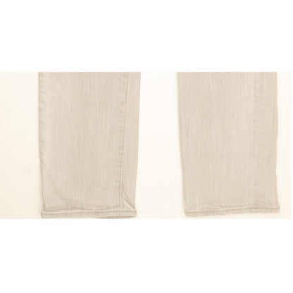 Levi's Men Grey Straight Slim Stretch Jeans W32 L31