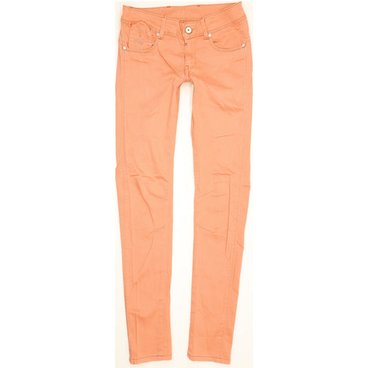 G-Star Women Pink Skinny Slim Stretch Jeans W24 L32