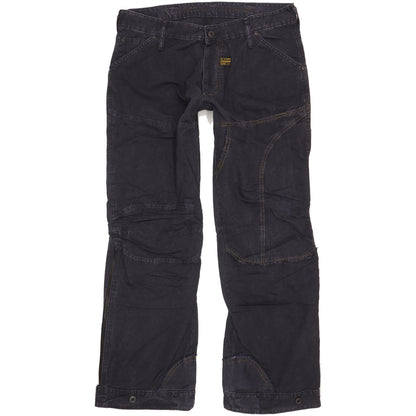 G-Star S.C. Concept Elwood Men Black Straight Regular Jeans W36 L32
