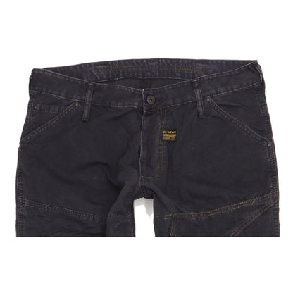 G-Star S.C. Concept Elwood Men Black Straight Regular Jeans W36 L32
