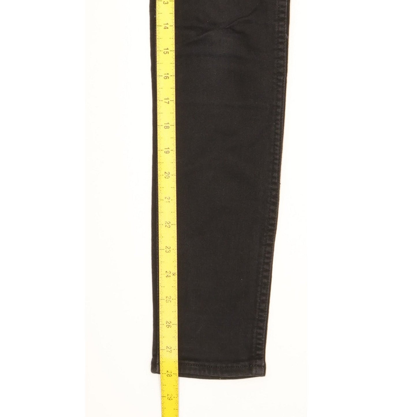 Levi's Line 8 Women Black Skinny Slim Stretch Jeans W26 L28