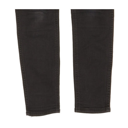 Levi's Line 8 Women Black Skinny Slim Stretch Jeans W26 L28