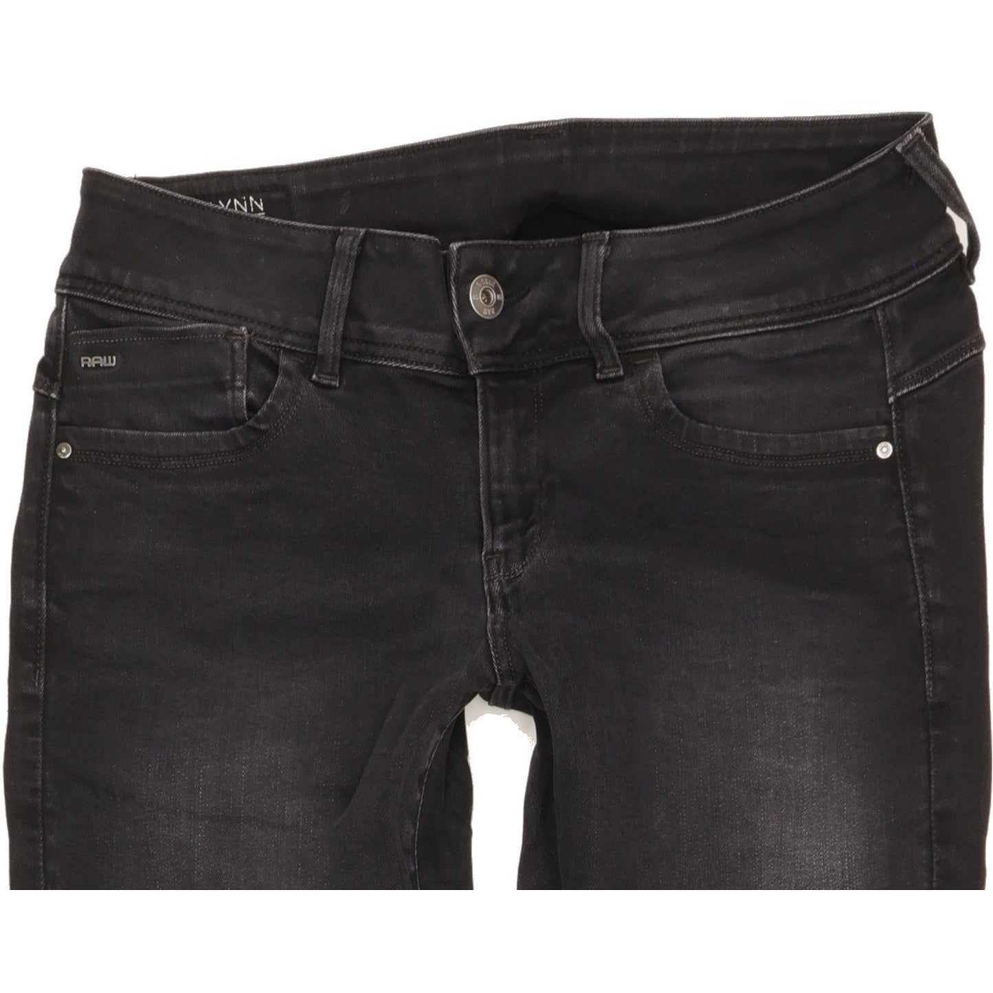 G-Star Lynn Women Black Skinny Slim Stretch Jeans W31 L31