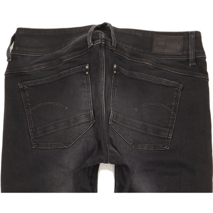 G-Star Lynn Women Black Skinny Slim Stretch Jeans W31 L31
