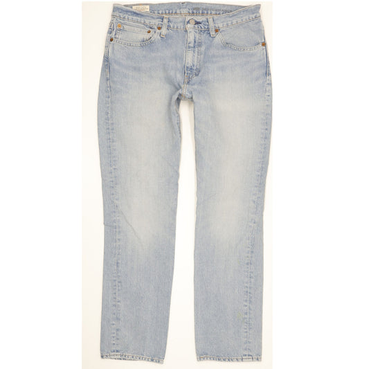 Levi's 511 Men Blue Straight Slim Jeans W32 L30