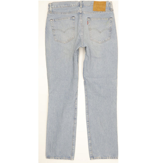 Levi's 511 Men Blue Straight Slim Jeans W32 L30