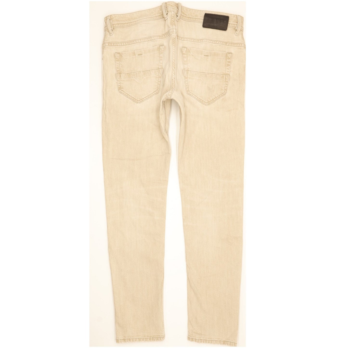 Diesel Thommer Men Beige Skinny Slim Stretch Jeans W34 L31