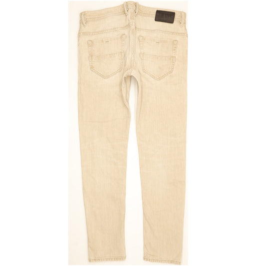 Diesel Thommer Men Beige Skinny Slim Stretch Jeans W34 L31