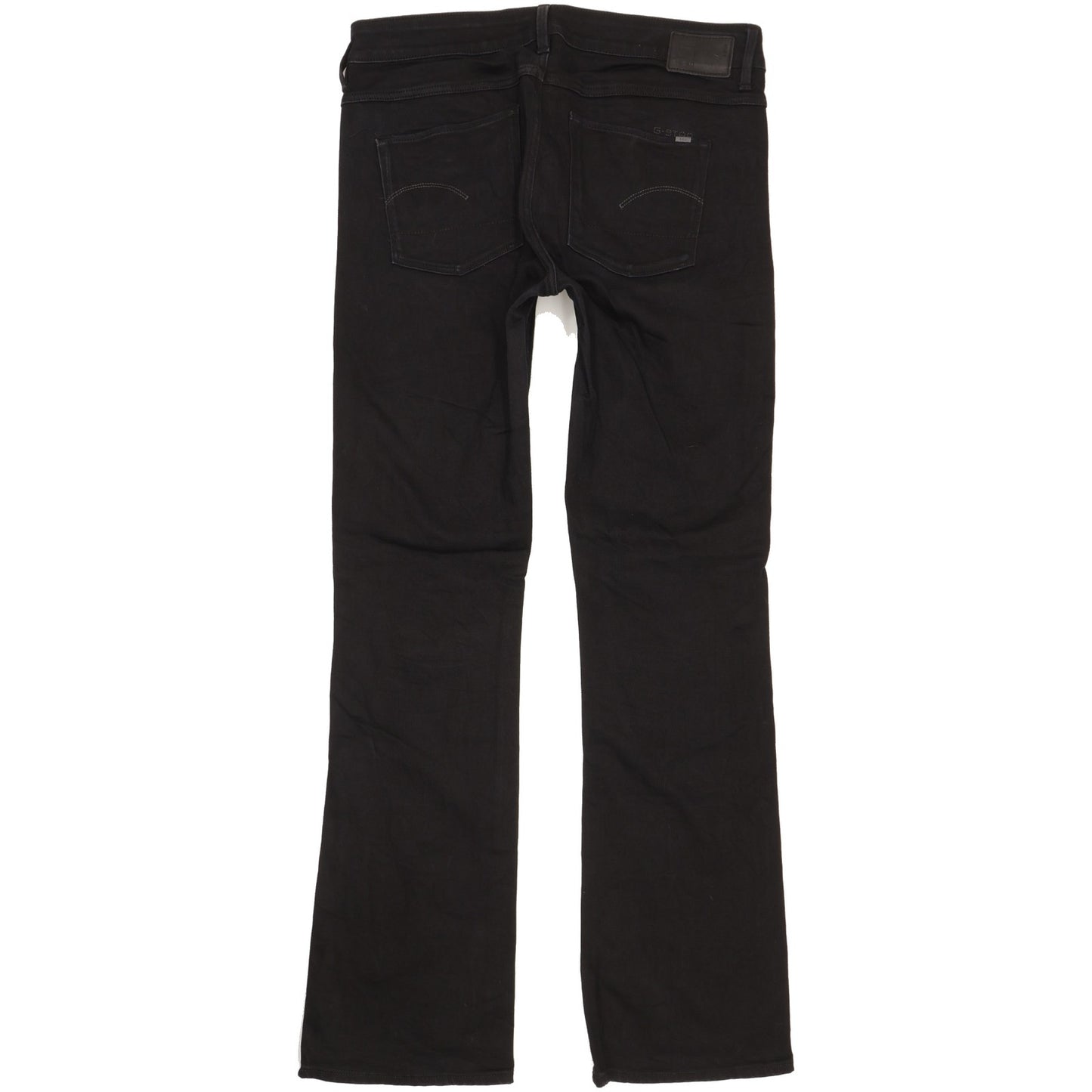 G-Star 3301 Women Black Bootcut Slim Stretch Jeans W30 L32