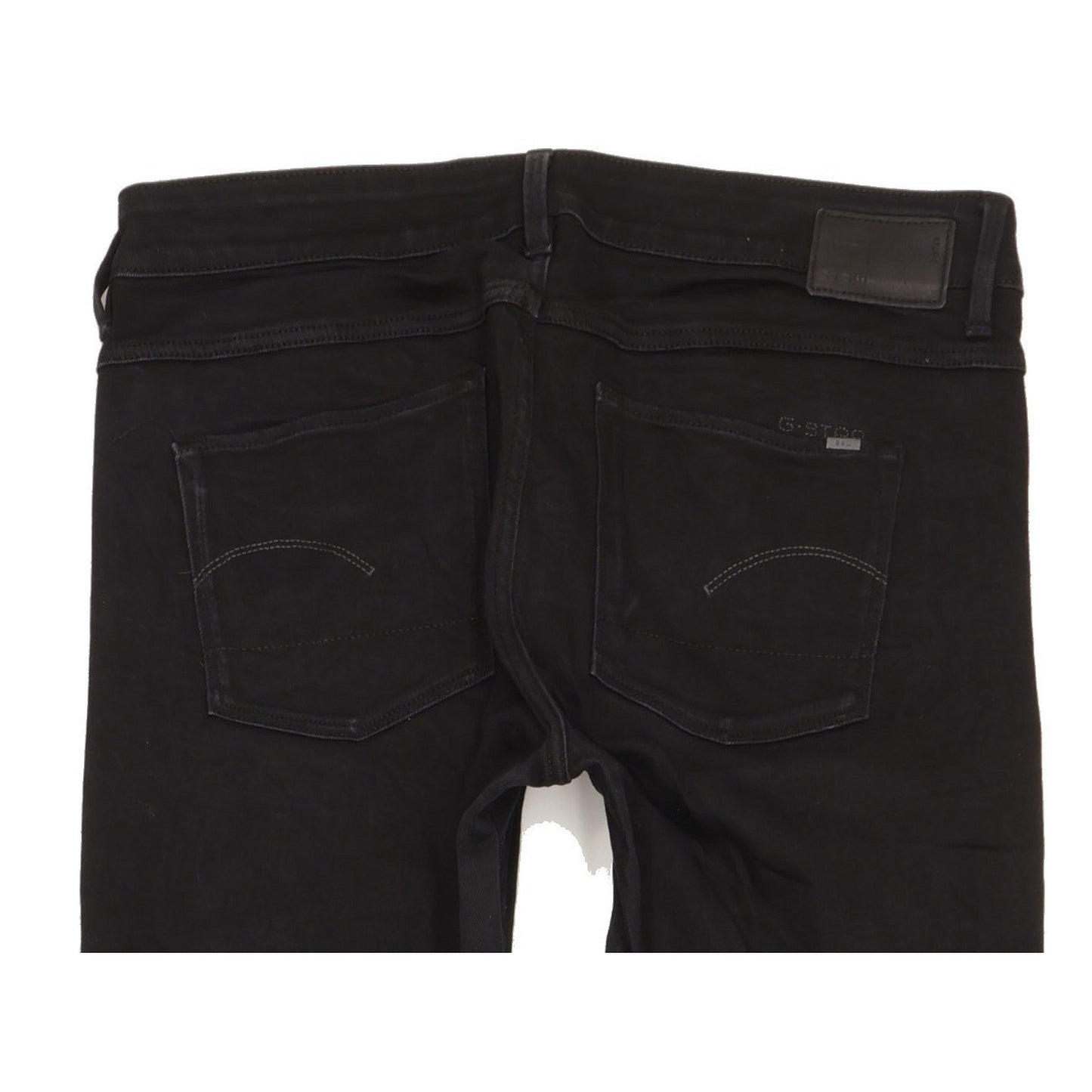 G-Star 3301 Women Black Bootcut Slim Stretch Jeans W30 L32