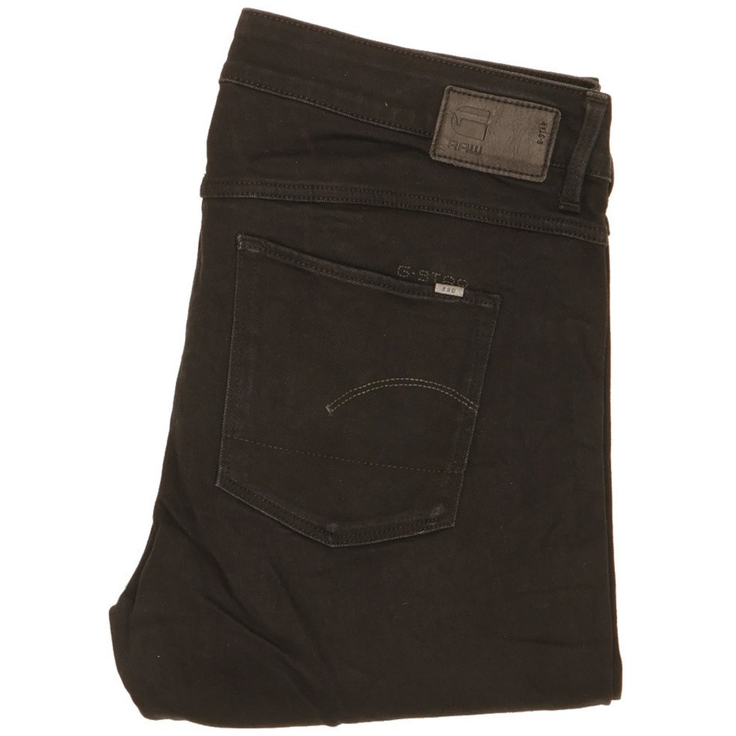 G-Star 3301 Women Black Bootcut Slim Stretch Jeans W30 L32
