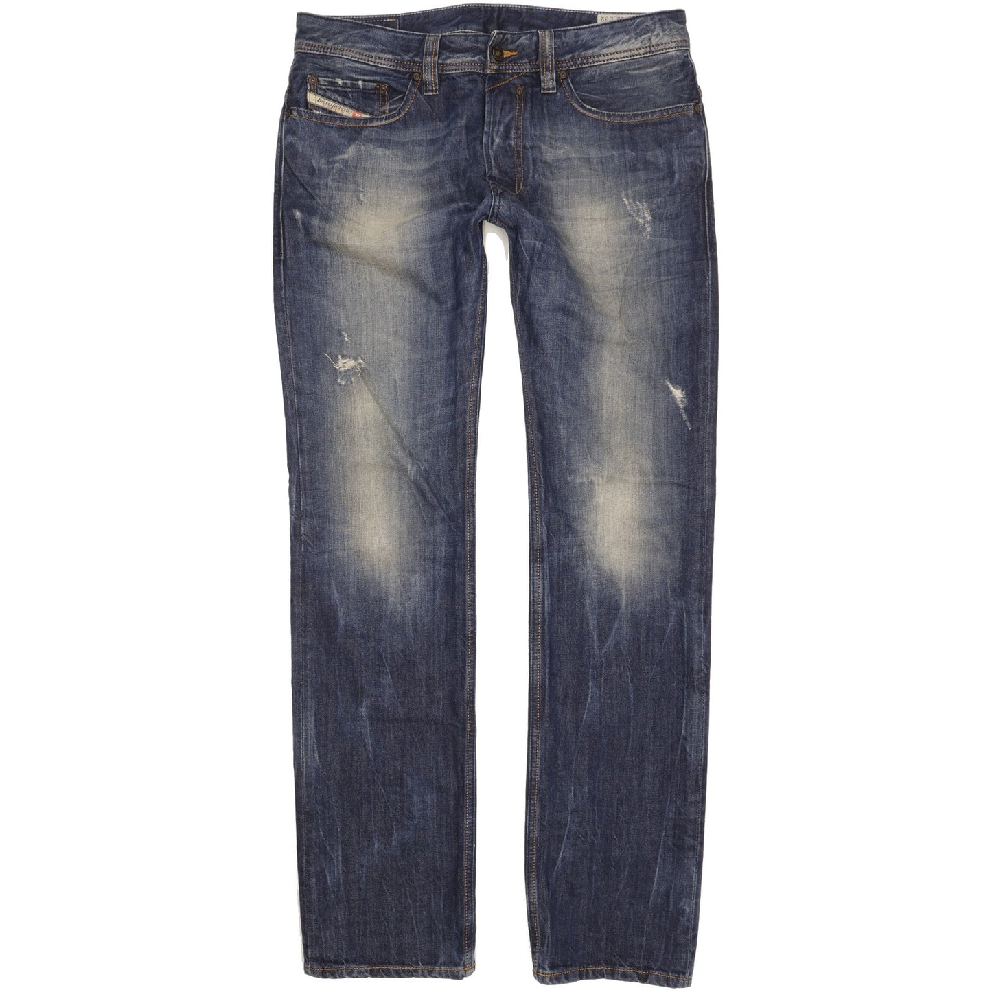 Diesel Safado Men Blue Straight Slim Jeans W32 L34