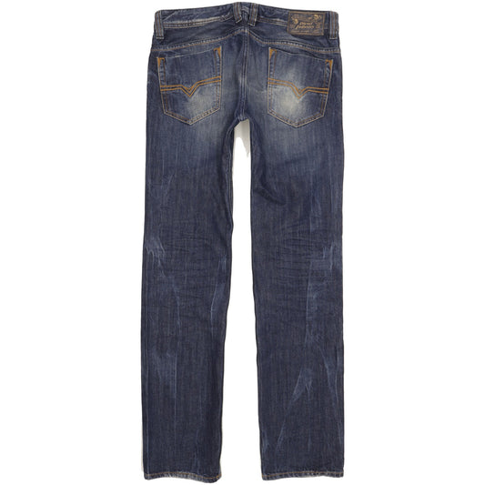 Diesel Safado Men Blue Straight Slim Jeans W32 L34