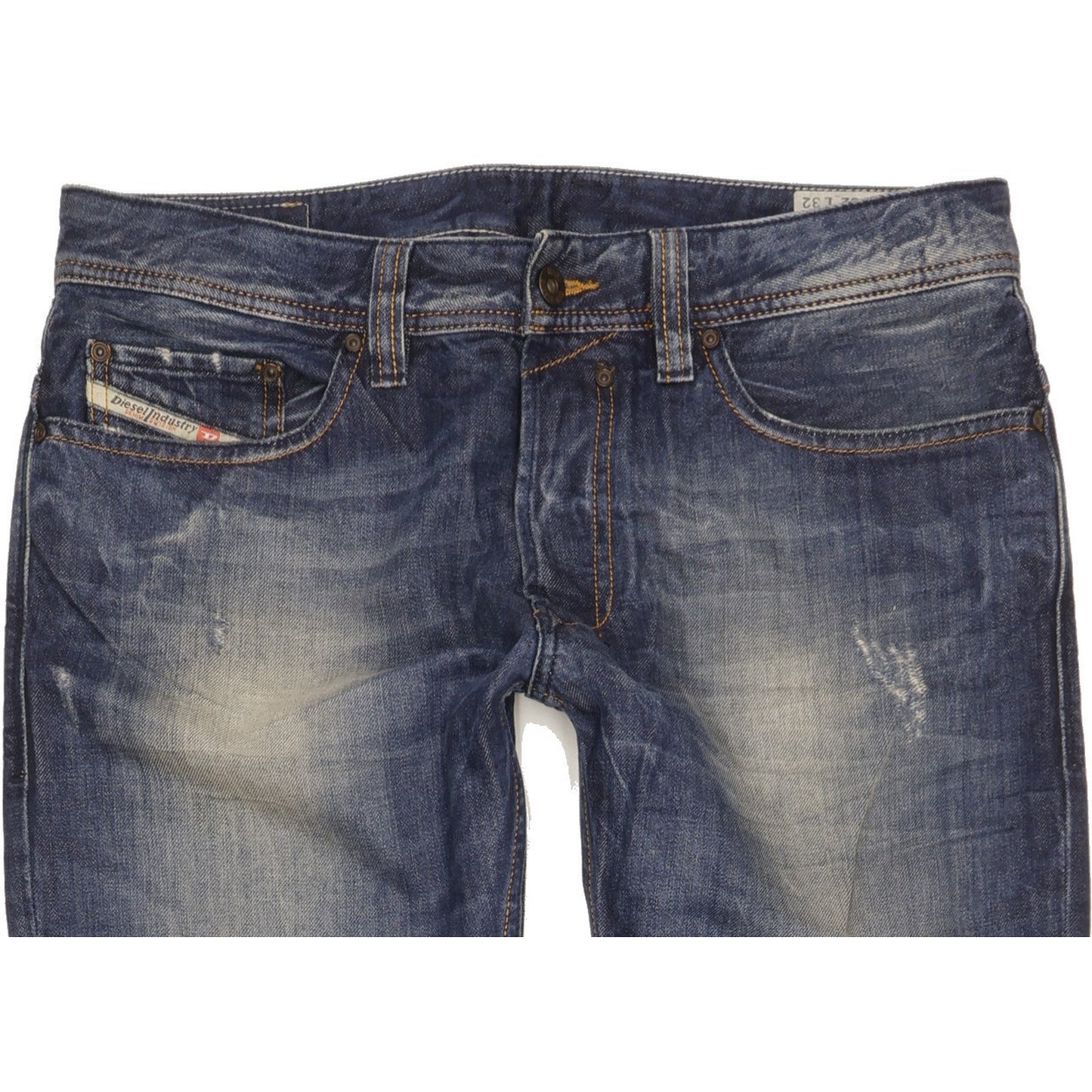 Diesel Safado Men Blue Straight Slim Jeans W32 L34