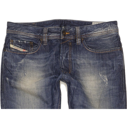 Diesel Safado Men Blue Straight Slim Jeans W32 L34