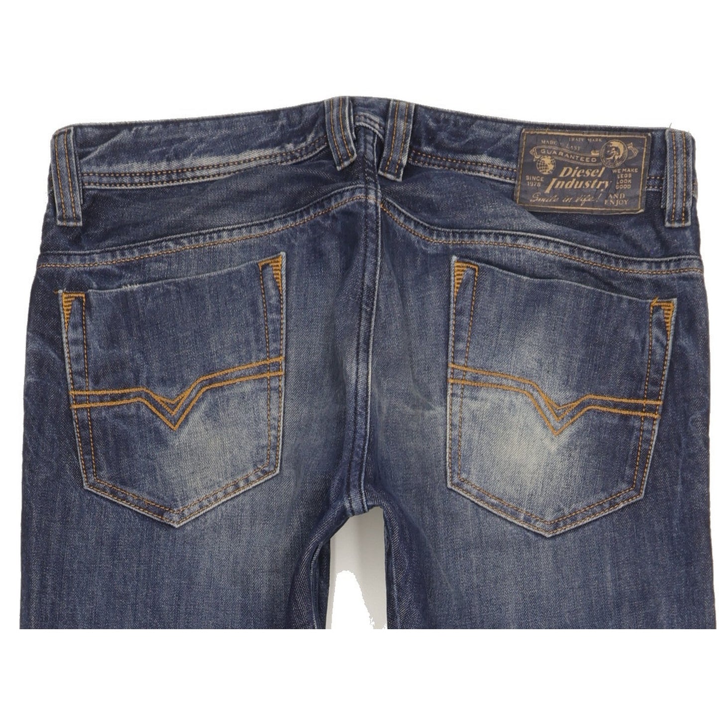 Diesel Safado Men Blue Straight Slim Jeans W32 L34