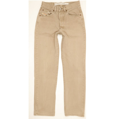 Diesel Men Beige Straight Regular Jeans W29 L31