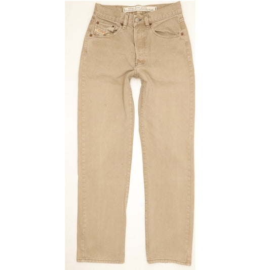 Diesel Men Beige Straight Regular Jeans W29 L31