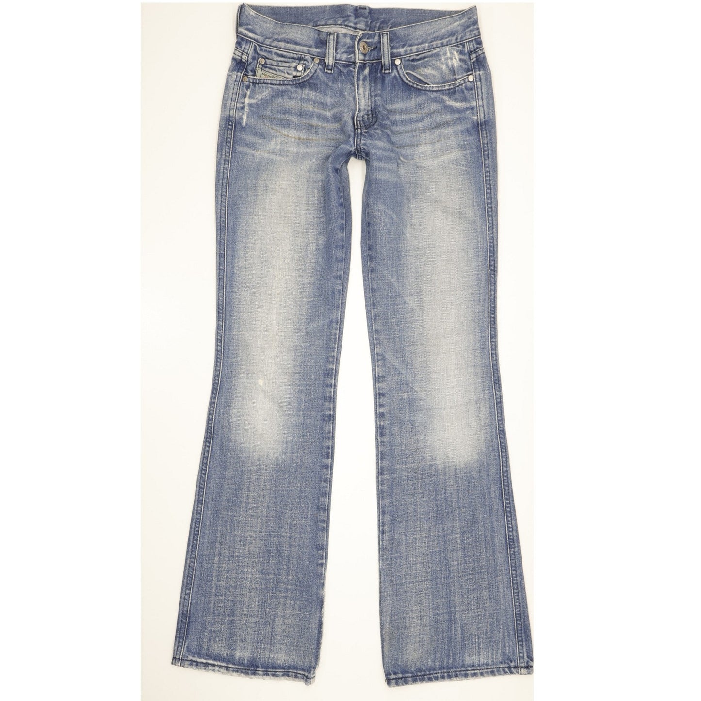 Diesel Rame Women Blue Bootcut Slim Jeans W26 L32