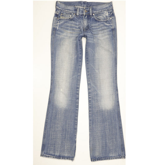 Diesel Rame Women Blue Bootcut Slim Jeans W26 L32