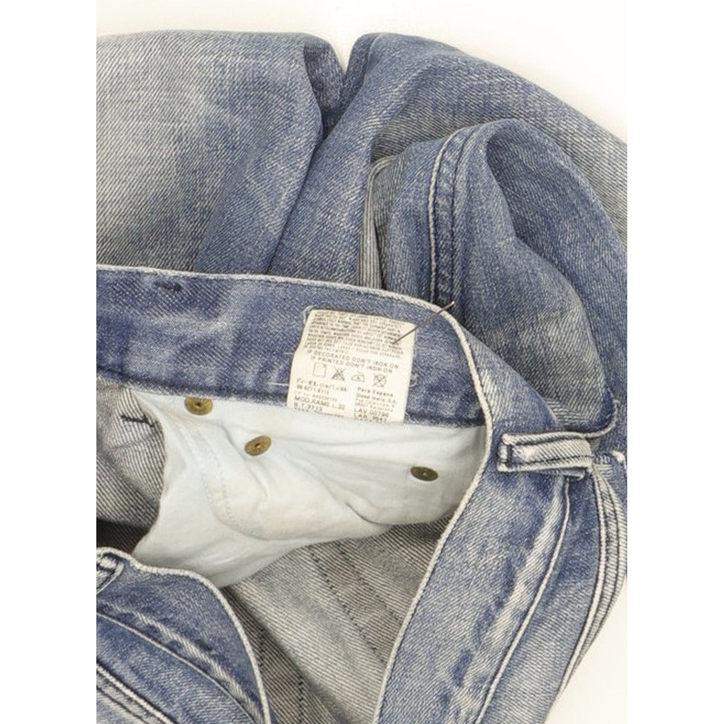 Diesel Rame Women Blue Bootcut Slim Jeans W26 L32